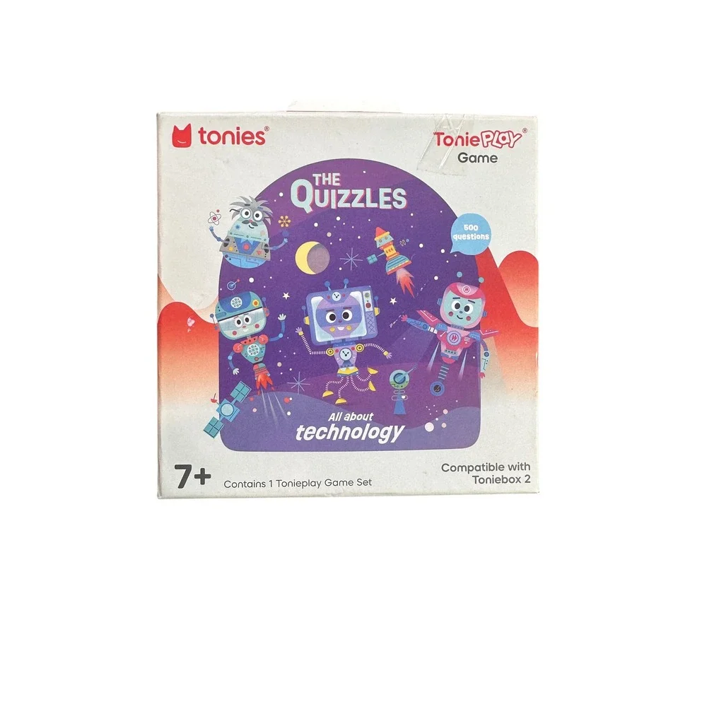 Tonies ToniePlay Game The Quizzles All About Technology Trivia Set Ages 7+